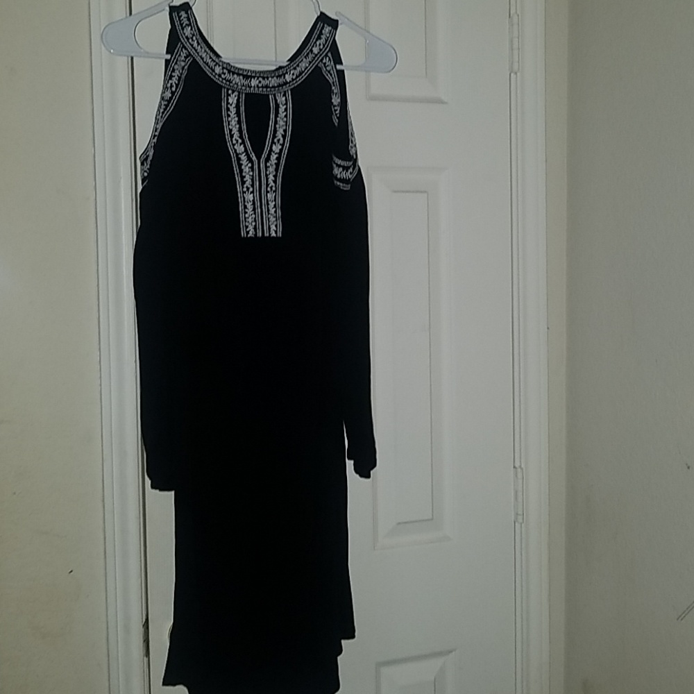 Time and Tru open shoulder dress